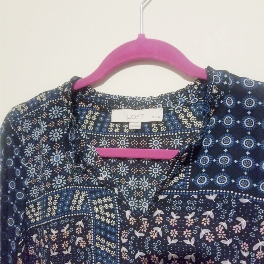Ann Taylor Loft Petite Patchwork Blouse - image 6